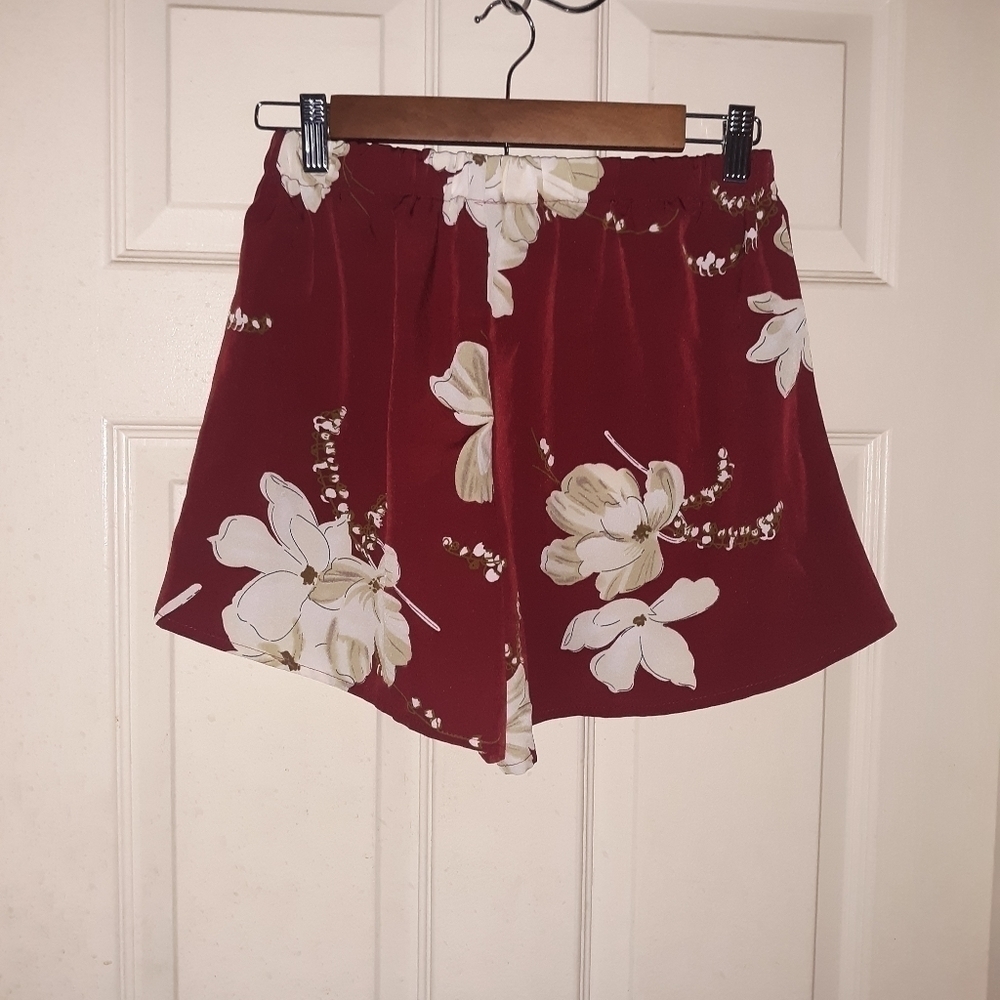 Shein floral shorts size 6